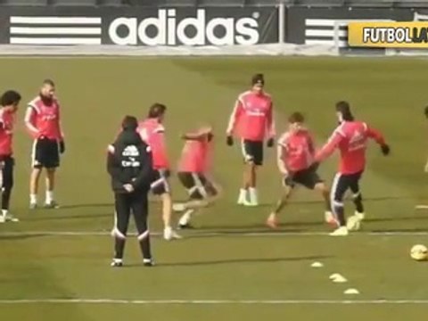 Real Madrid: Lucas Silva sufrió su primera huacha en los entrenamientos