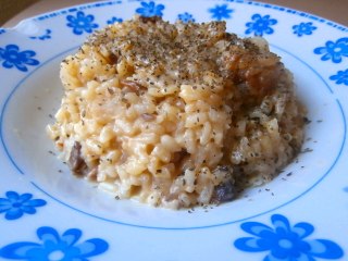 receta de RISOTTO setas o champinones y parmesano - recetas de cocina faciles rapidas y economicas