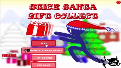 ▐ ╠╣Đ▐► Santa Games - Santa Stick Gift Collector game - Free  games online