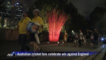 Australians jubilant after thrashing England in Cricket World Cup