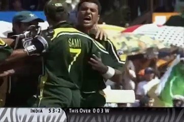 Magic Movements of Pakistani Bowlers agianst India