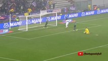 هدف محمد صلاح الأول لفيورنتينا في مرمي ساسولو