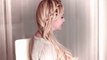 Mermaid waterfall braid ❤ DIY hairstyle for medium and long hair on yourself