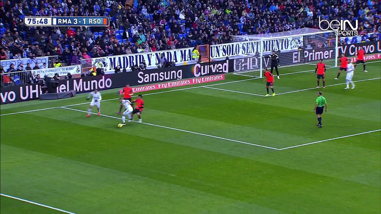La lucarne splendide de Karim Benzema contre la Real Sociedad