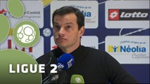 Conférence de presse FC Sochaux-Montbéliard - AS Nancy-Lorraine (0-2) : Olivier ECHOUAFNI (FCSM) - Pablo  CORREA (ASNL) - 2014/2015