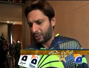 Download Video: Cricket news 14 feb 2015 Pakistan Vs India Shahid Afridi and Younis Khan Speaks Exclusively