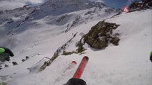 GoPro Run of Smoothy Sam (NZL) - Swatch Freeride World Tour 2015 in Vallnord Arcalis (AND) By The North Face