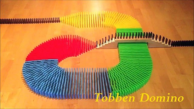 Domino Rally Screenlink - 25.000 Dominoes (Contest Results)