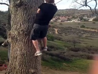 Rope swing fail...