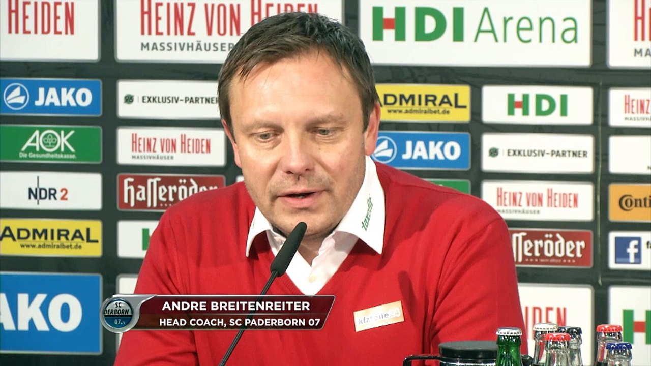 Breitenreiter: "Moral zeichnet uns aus"