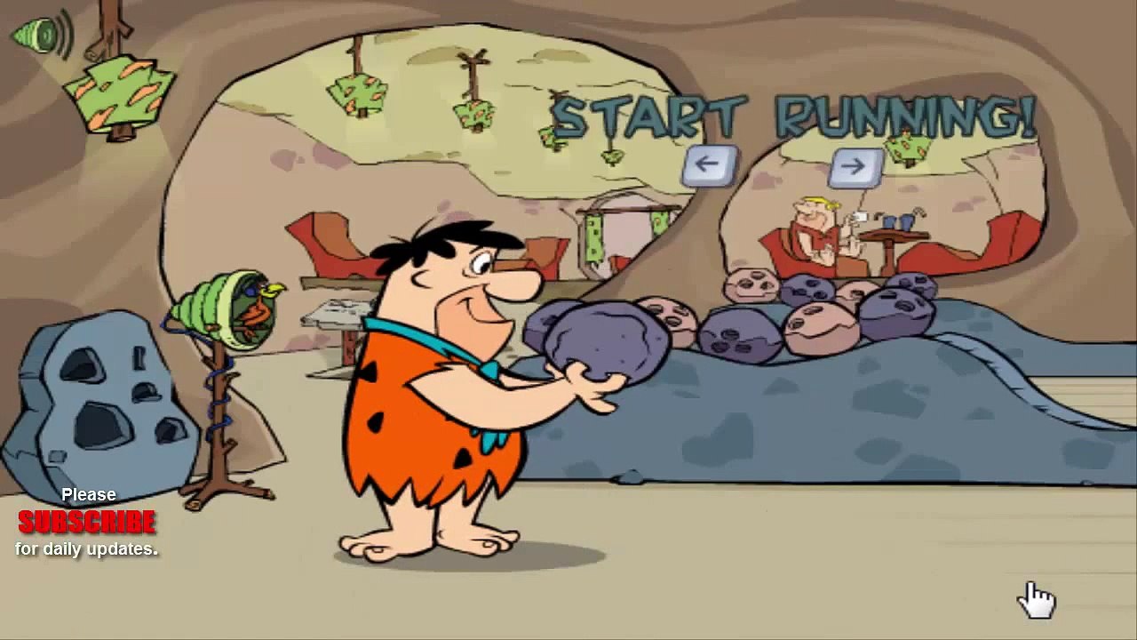 The Flintstones jeu de bowling pour les enfants