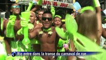 Rio de Janeiro entre dans la transe du carnaval de rue