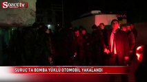 Bomba yüklü bir otomobil yakalandı