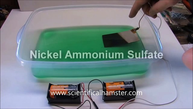 Easy Nickel And Copper Electroplating Method