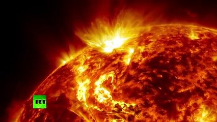 NASA опубликовало лучшие за пять лет кадры солнечной активности
