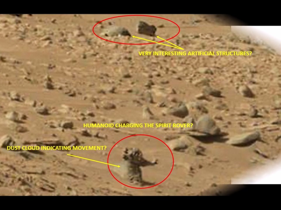 HUMANOIDS GALORE ON THE PLANET MARS?