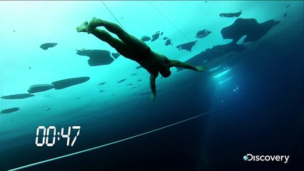 Record du monde d’apnée sous glace signé Stig Severinsen
