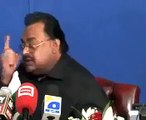 Altaf Hussain Threatening Reporter for his Bori Band lash