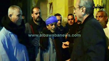 خلال زيارته لأهالي المختطفين..  محافظ المنيا: بندعي ربنا إننا نلحق ولادنا