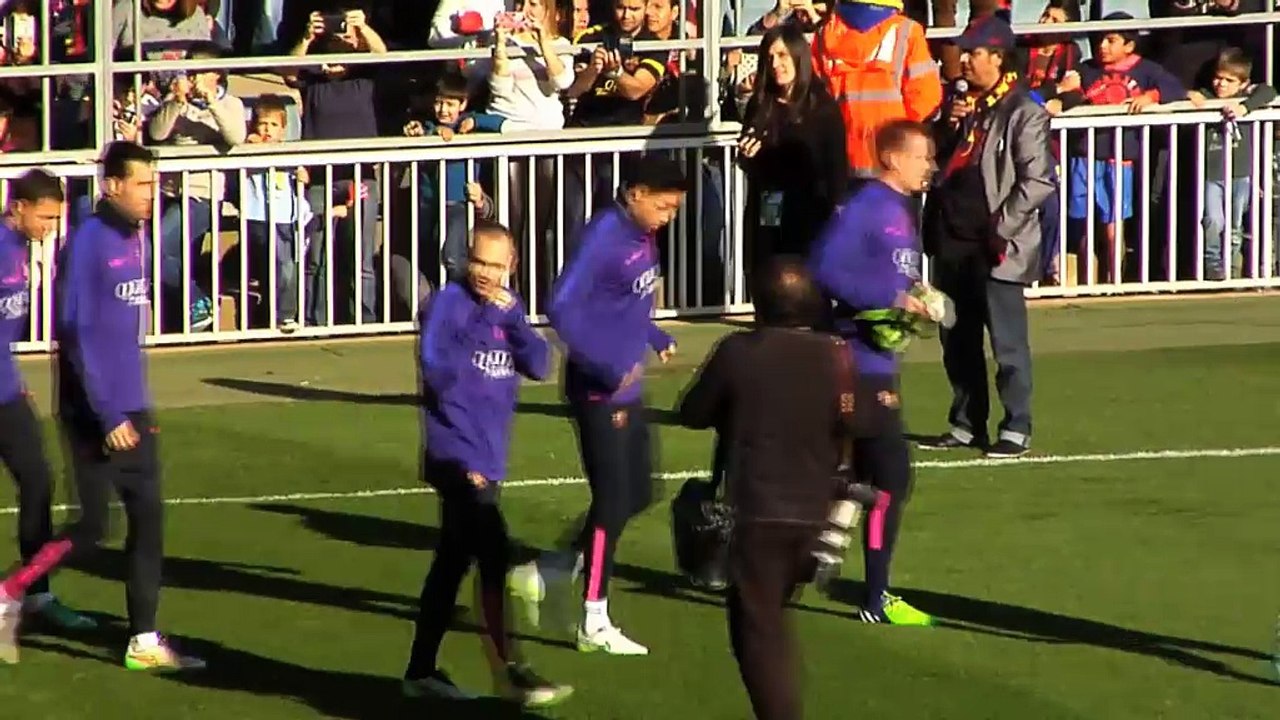 Enrique enjoying good moment for Barcelona