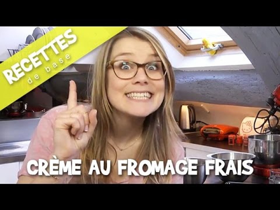 Recette de la crème au fromage frais | Base pour cupcakes et cakes