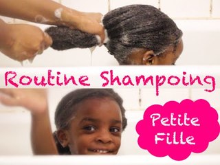 Routine Shampoing petite fille