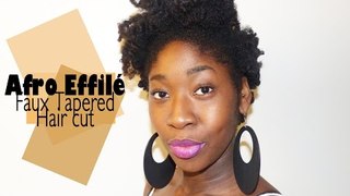 Afro Effilé I Tutoriel Coiffure