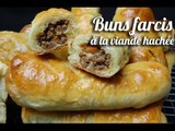 Recette Buns farcis viande hachée et mozzarella