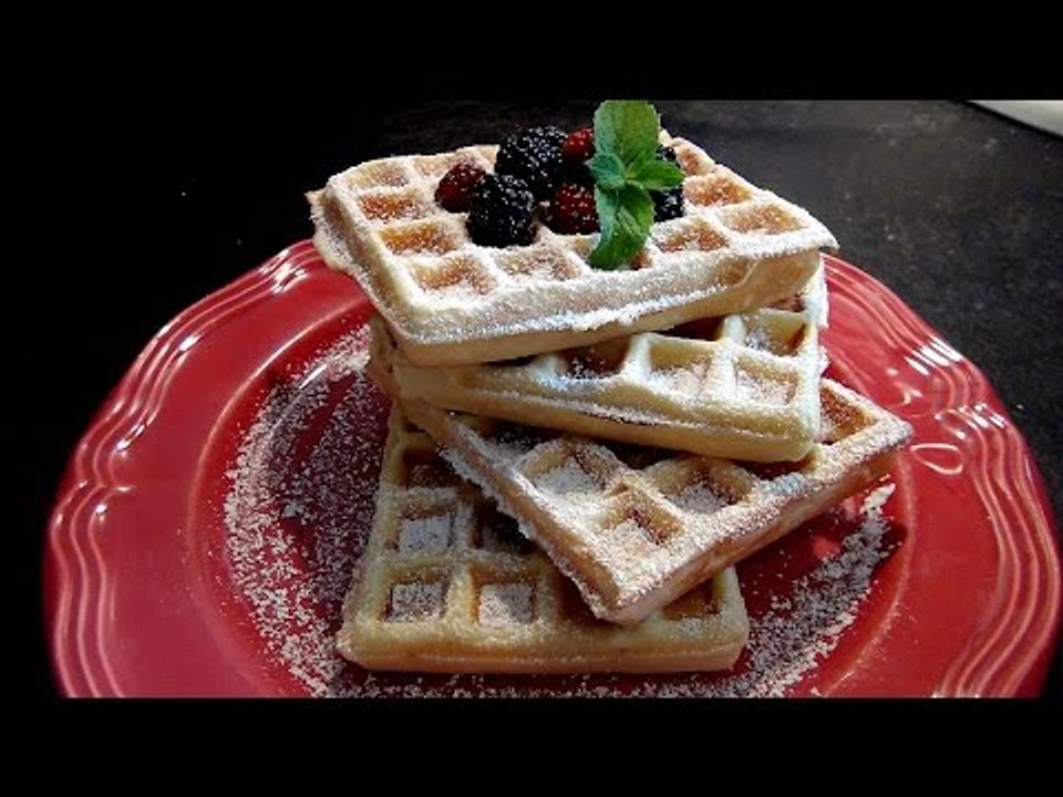 Recette des Gaufres (pâte à gaufres)