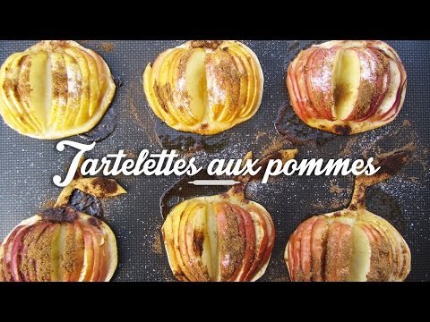 Recette facile des Tartelettes aux pommes et épices de Noël