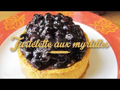 Recette Tartelette aux myrtilles
