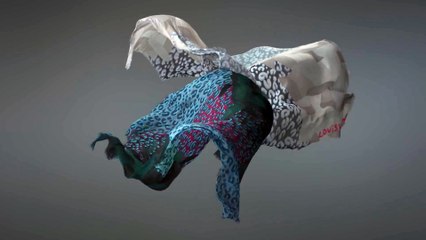Louis Vuitton presents the iconic Leopard stole in new shades (1080p)