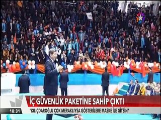 Başbakan Davutoğlu Ordu'da 'Molotof Bahçeli, Molotof Kemal'