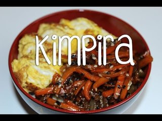 Recette des Kimpira de carottes