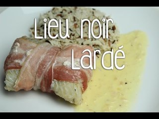 Recette Filet de lieu noir lardé au Thermomix