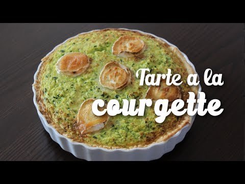 Recette de la Tarte à la courgette Thermomix