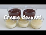 Recette de Crème dessert au Thermomix (chocolat et vanille)