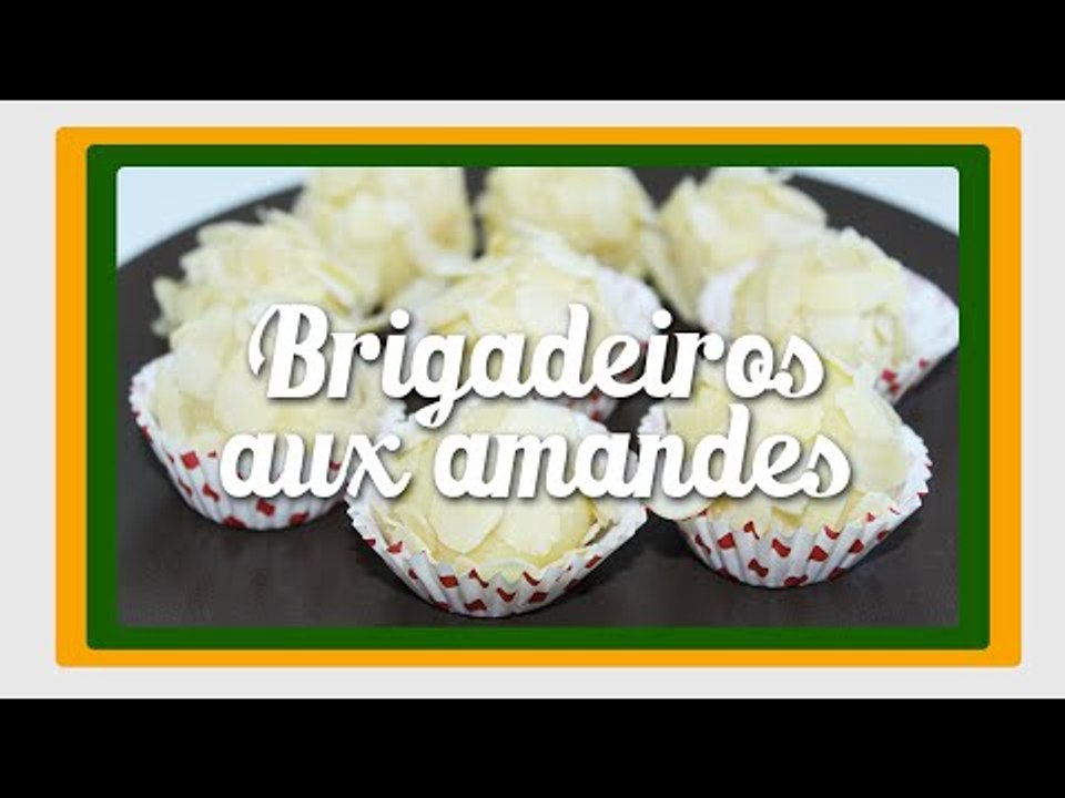 Recette Brigadeiros aux amandes ☀︎ Recette Brés...