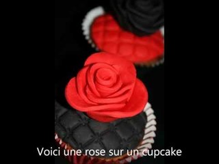 Tutoriel rose pâte à sucre