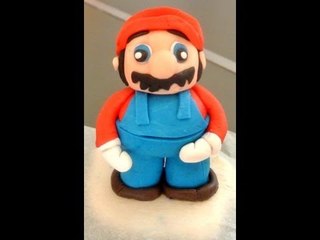 Cake design : Tutoriel Mario Bros pâte à sucre