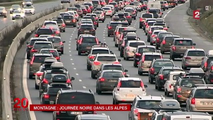 Route des vacances : jusqu'à 110 km de ralentissement