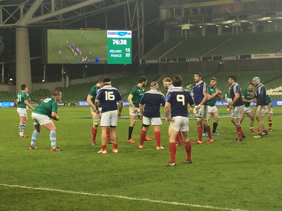 Irlande - France fédérale : Vert de rage !