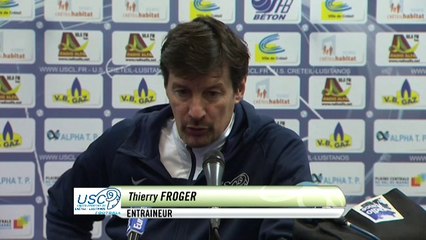 USCL - Valenciennes : Conférence de presse des entraîneurs (J24 S14/15)