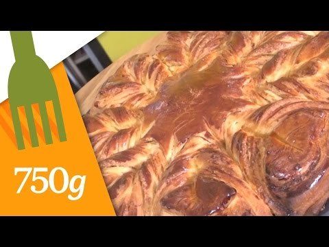 Recette de la Brioche flocon de neige ❅ - 750 Grammes