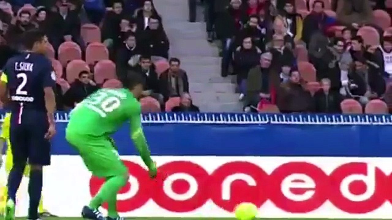 PSG vs Caen 2-2 All Goals & Highlights 2015