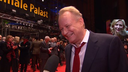 Stellan Skarsgard On The Red Carpet At The Berlin Film Festival
