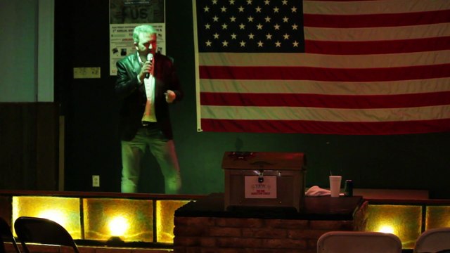 Colin Paul sings 'Swing Down Sweet Chariot' Elvis Presley Memorial VFW 2015