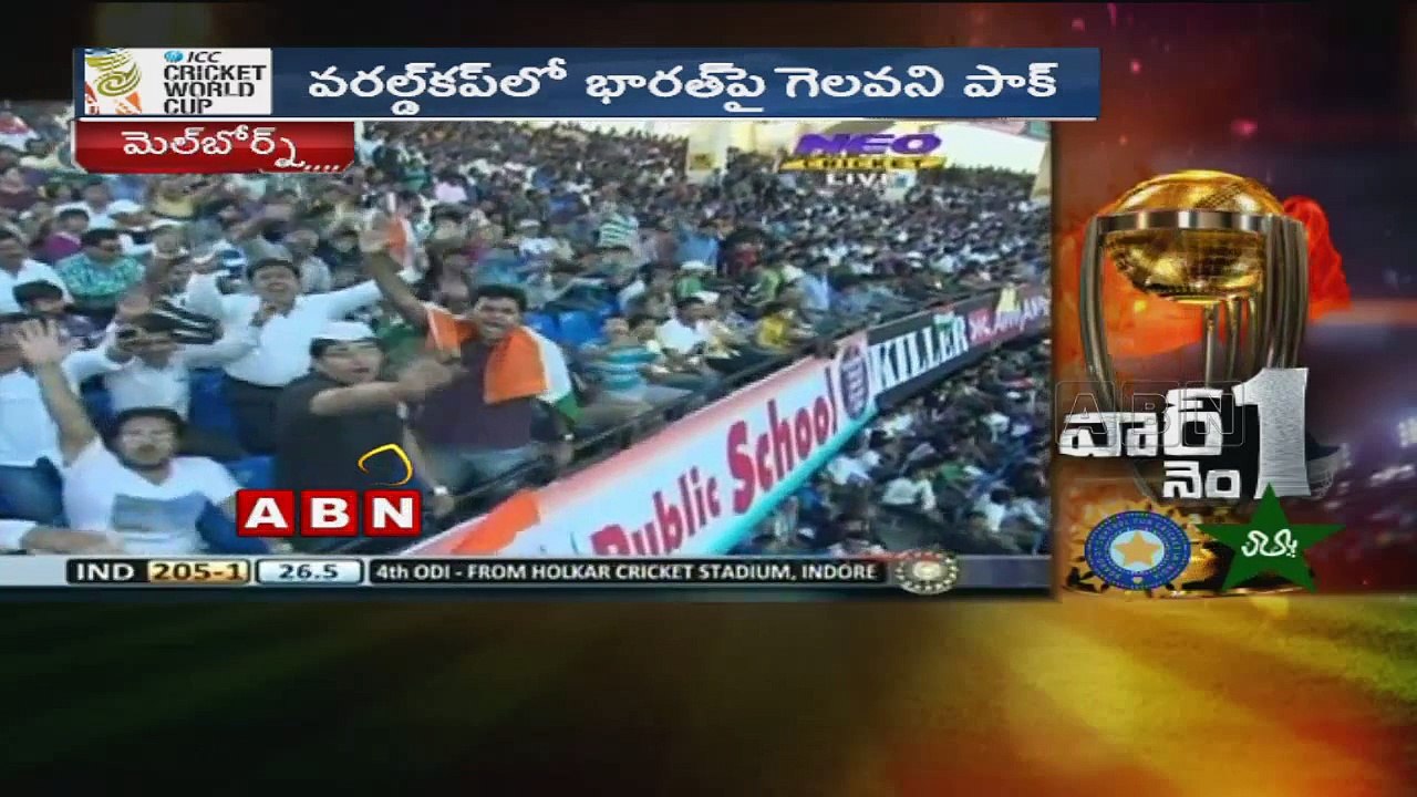 Creative Add on India Vs Pakistan match (15-02-2015)
