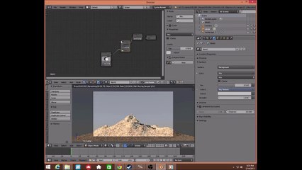 Blender tutorial 2.73 cloudy sky