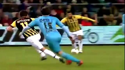 Bertrand Traore AMAZING GOAL Vitesse vs Willem II 2-0 HD‬